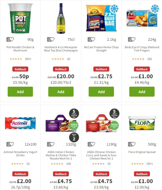 ASDA Offers from 27 December