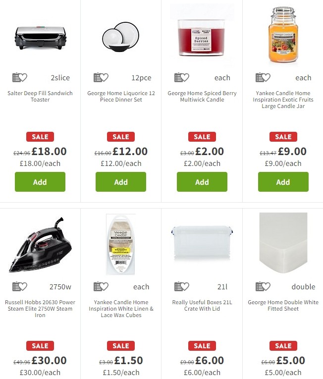 ASDA Offers from 3 January