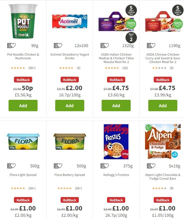 ASDA Offers from 3 January