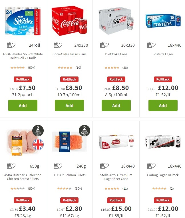 ASDA Offers from 10 January