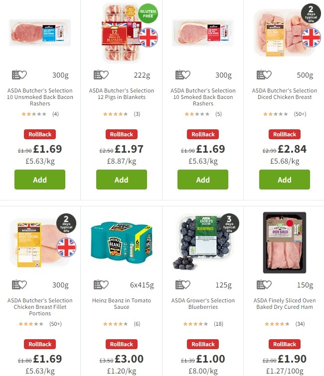 ASDA Offers from 10 January