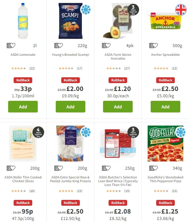 ASDA Offers from 10 January