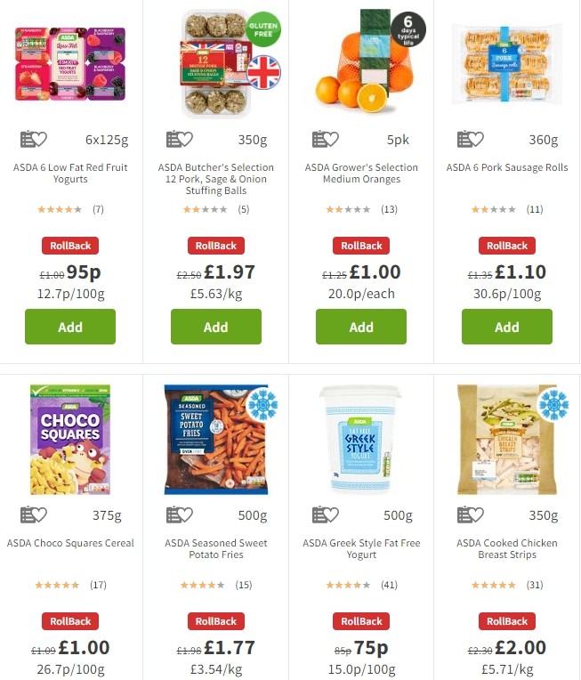 ASDA Offers from 10 January