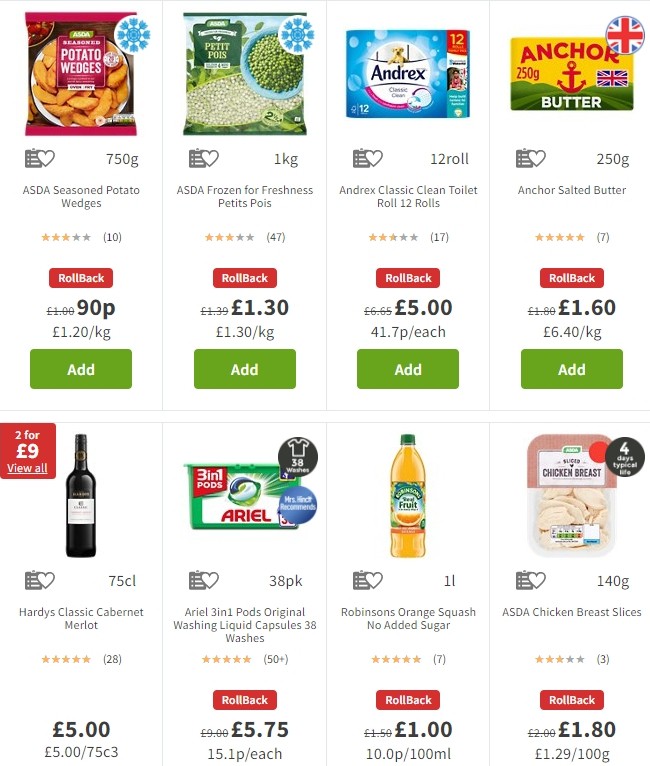 ASDA Offers from 10 January