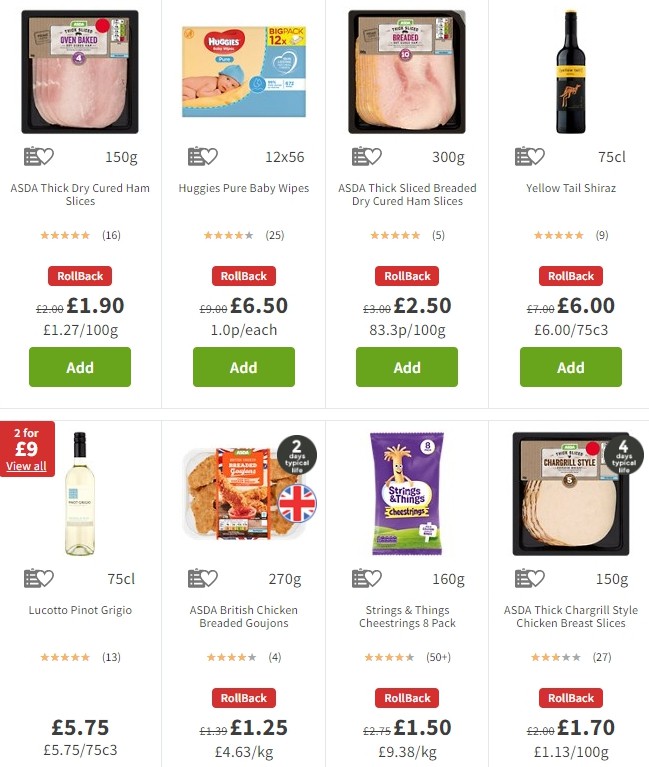ASDA Offers from 10 January