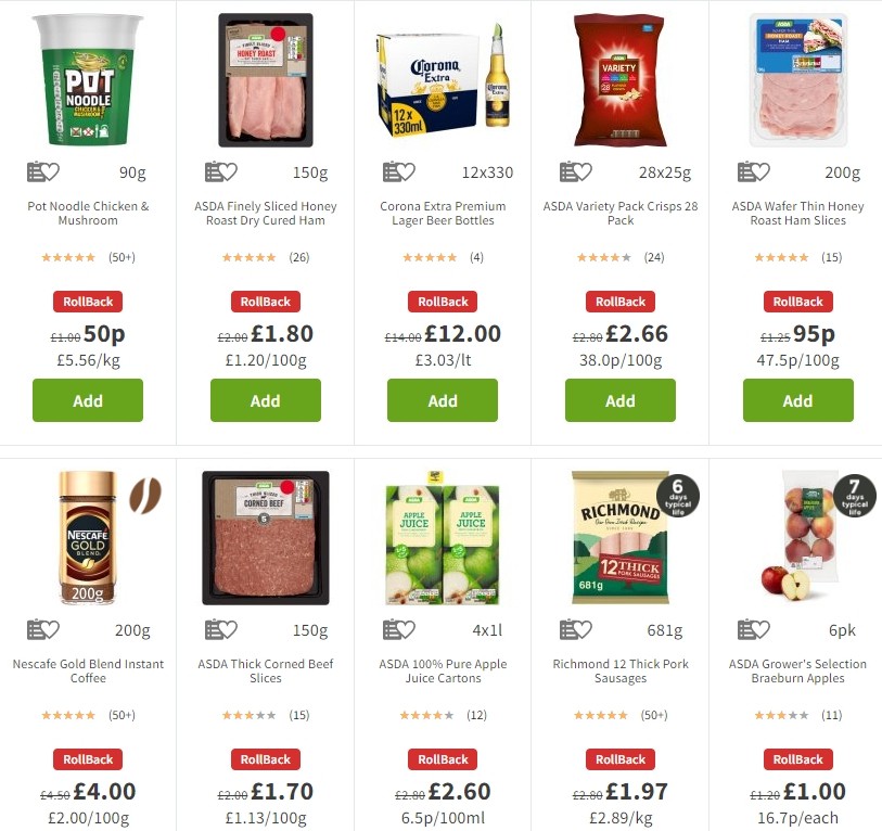 ASDA Offers from 10 January