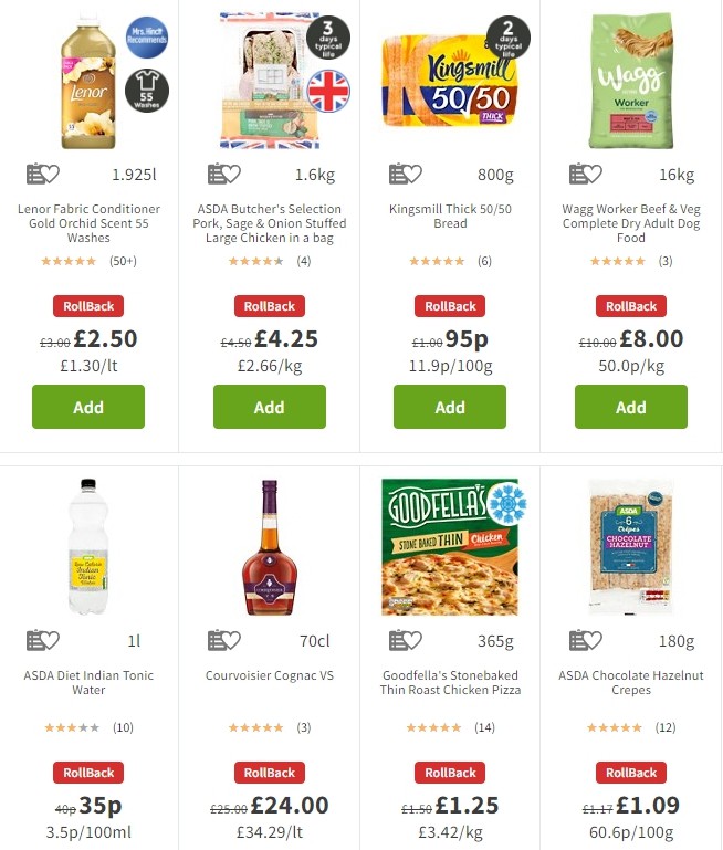 ASDA Offers from 10 January