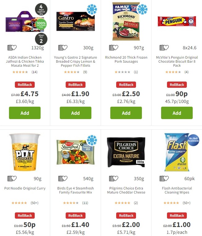 ASDA Offers from 10 January