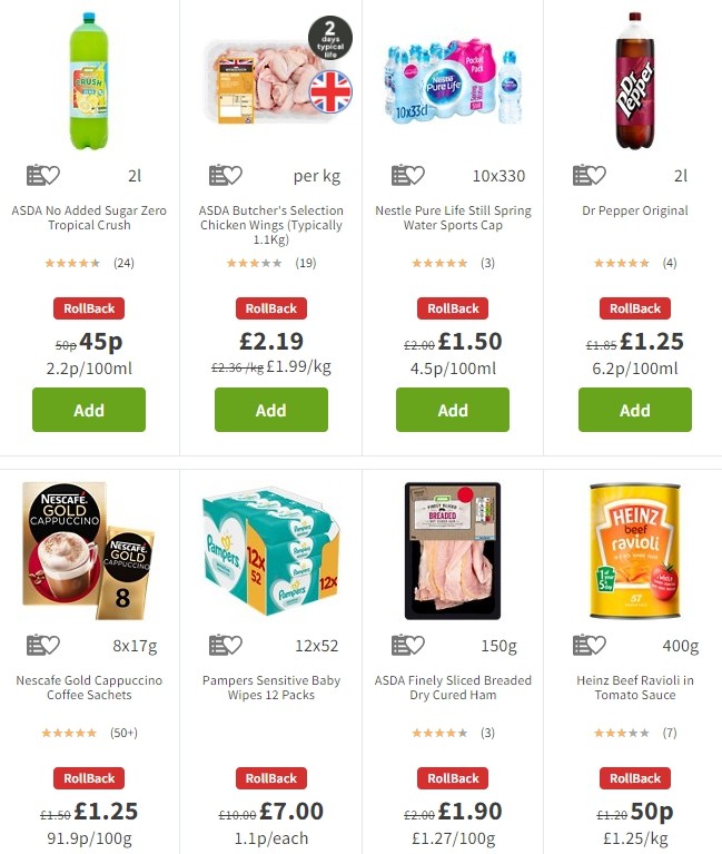 ASDA Offers from 10 January