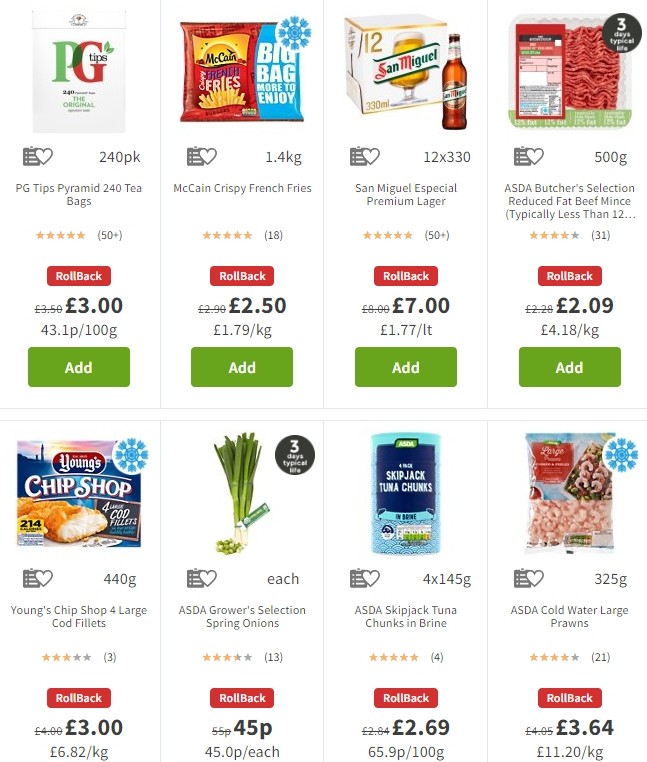 ASDA Offers from 10 January