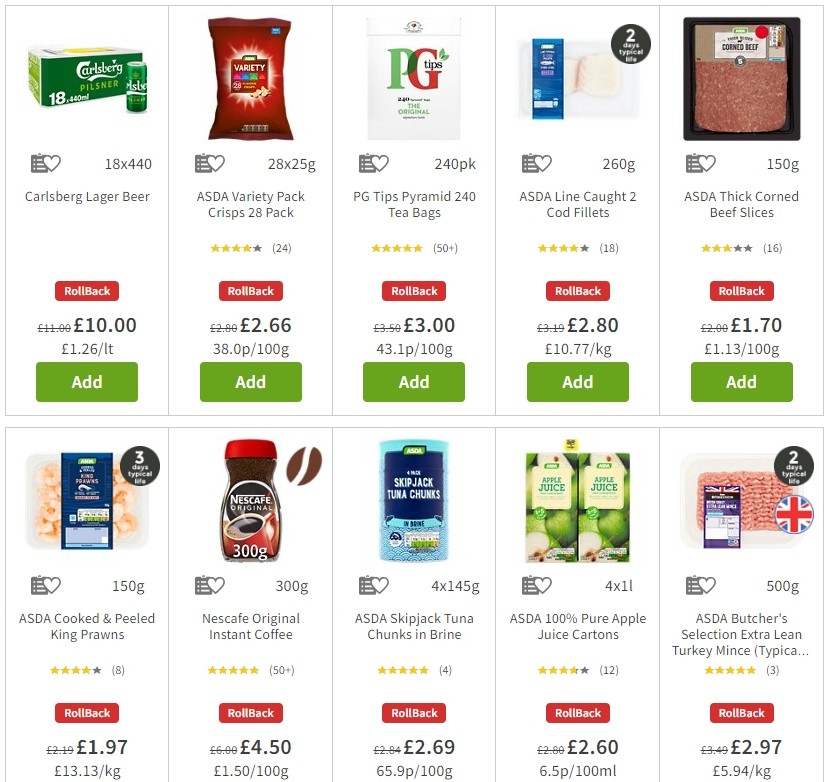 ASDA Offers from 24 January