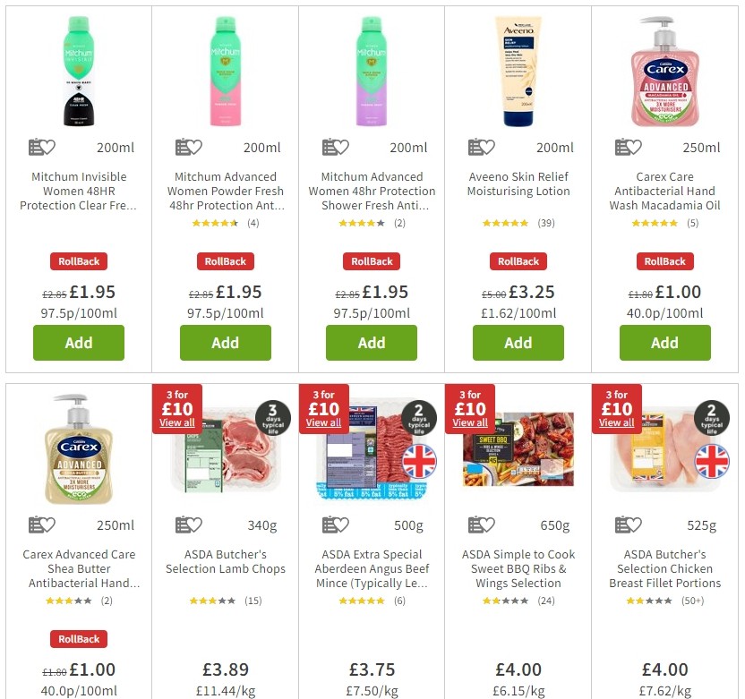 ASDA Offers from 24 January