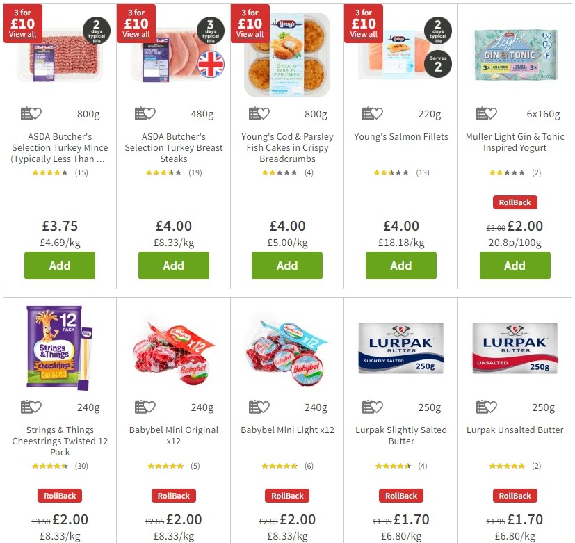 ASDA Offers from 24 January