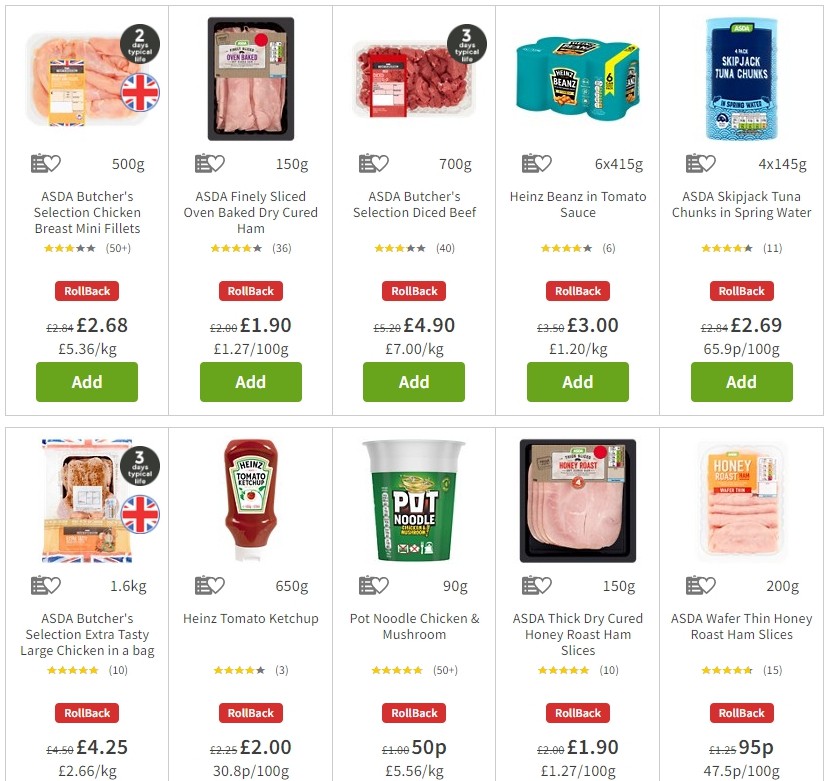 ASDA Offers from 24 January