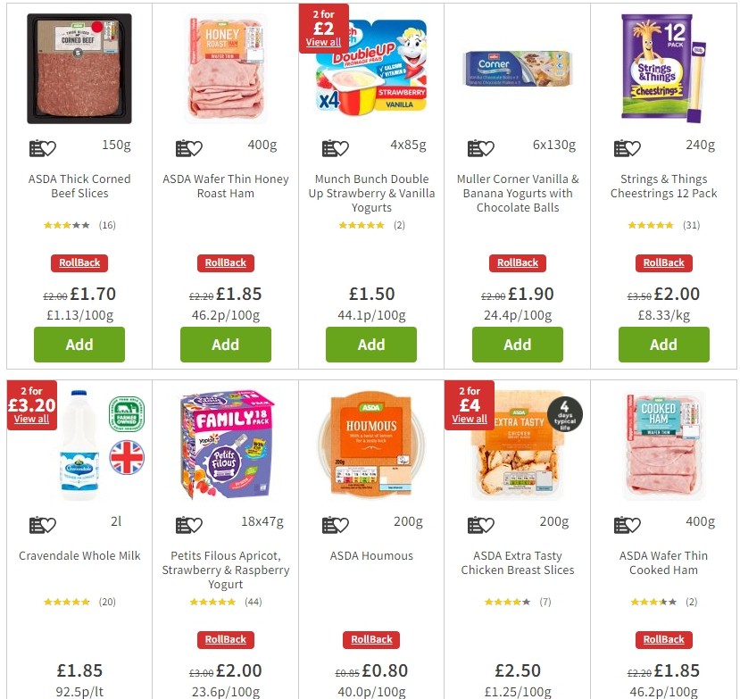 ASDA Offers from 14 February
