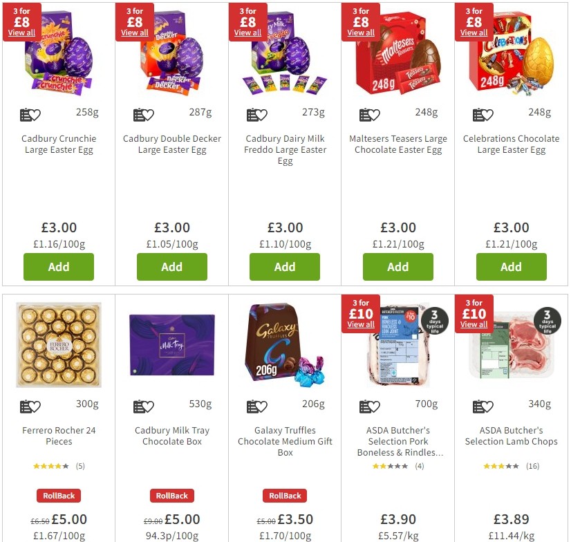 ASDA Offers from 14 February