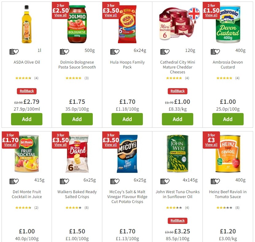 ASDA Offers from 14 February