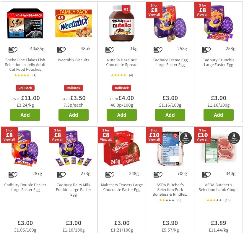 ASDA Offers from 21 February