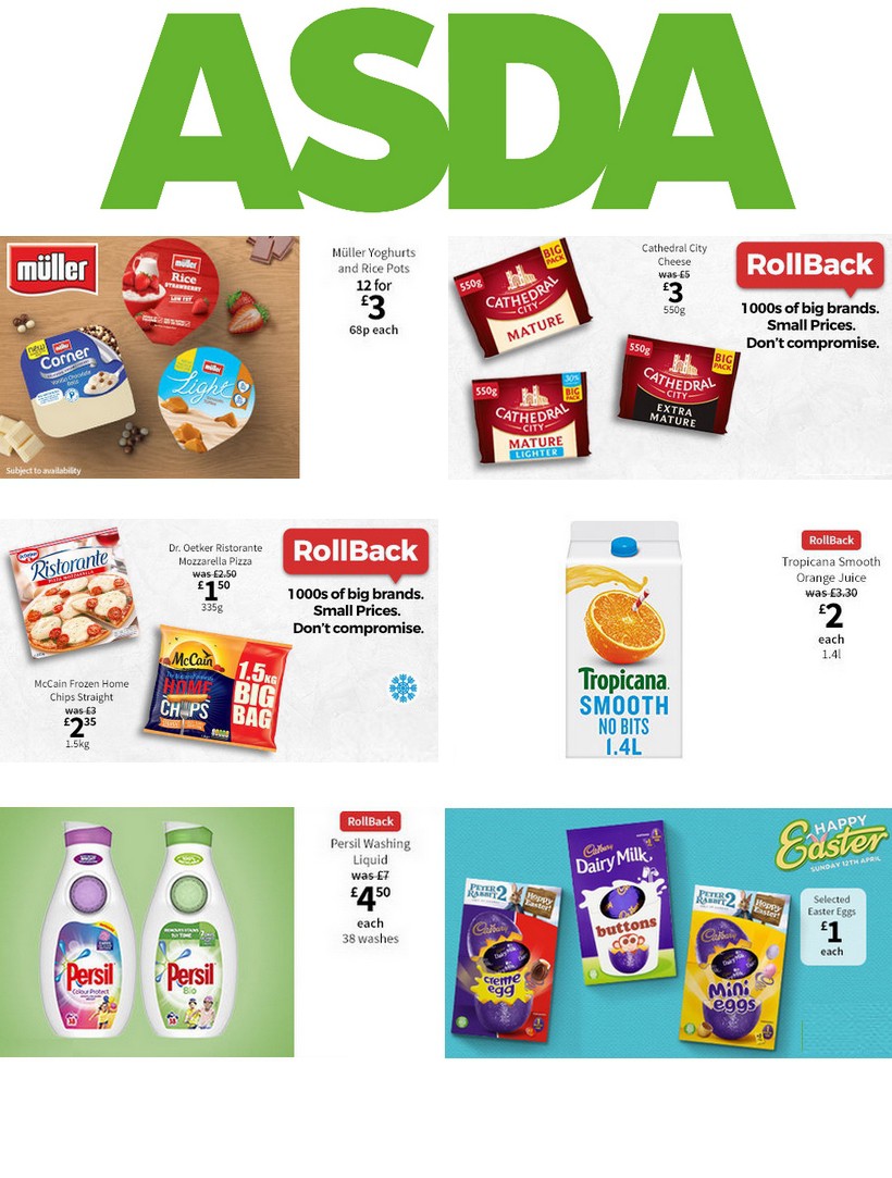 ASDA Offers from 13 March