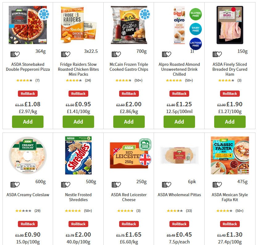 ASDA Offers from 13 March