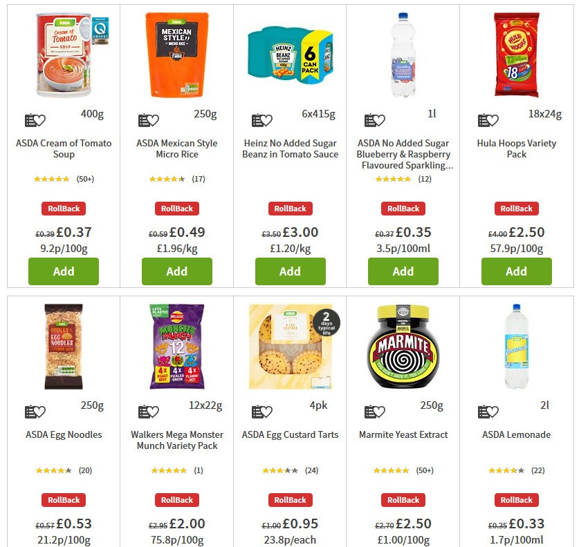 ASDA Offers from 13 March