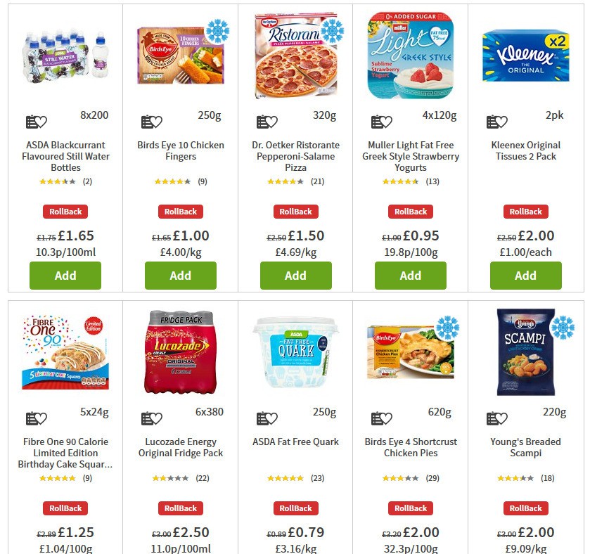ASDA Offers from 13 March