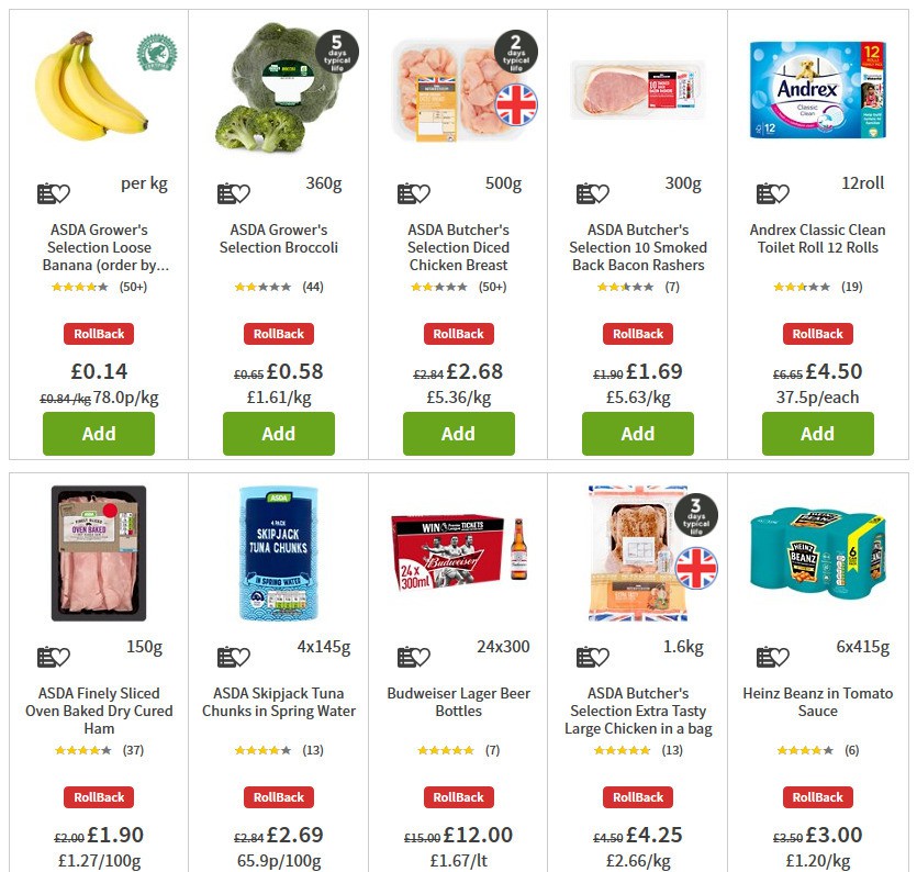 ASDA Offers from 13 March