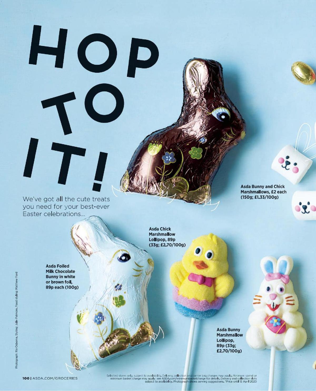 ASDA Magazine Easter Guide Offers from 14 March