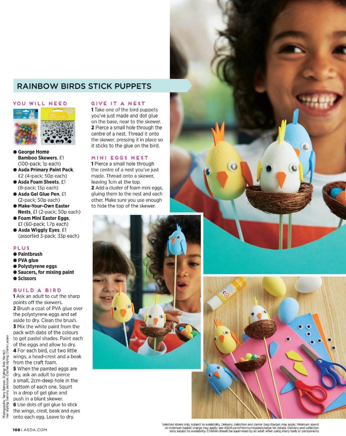ASDA Magazine Easter Guide Offers from 14 March
