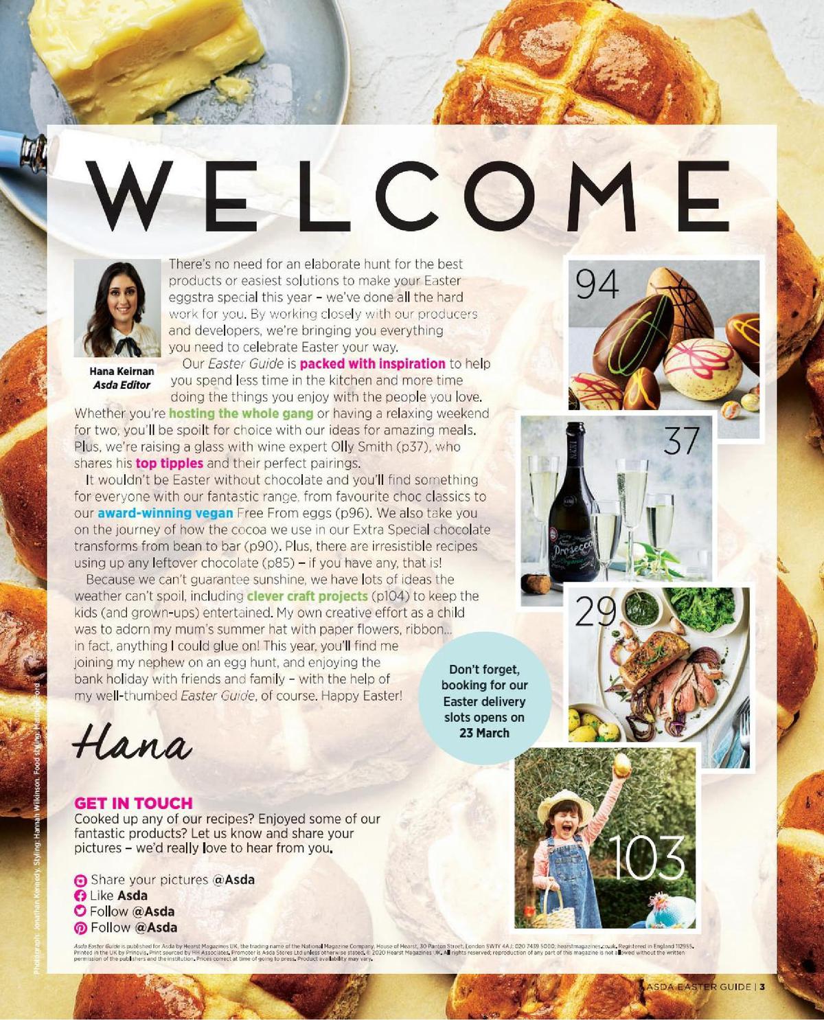 ASDA Magazine Easter Guide Offers from 14 March