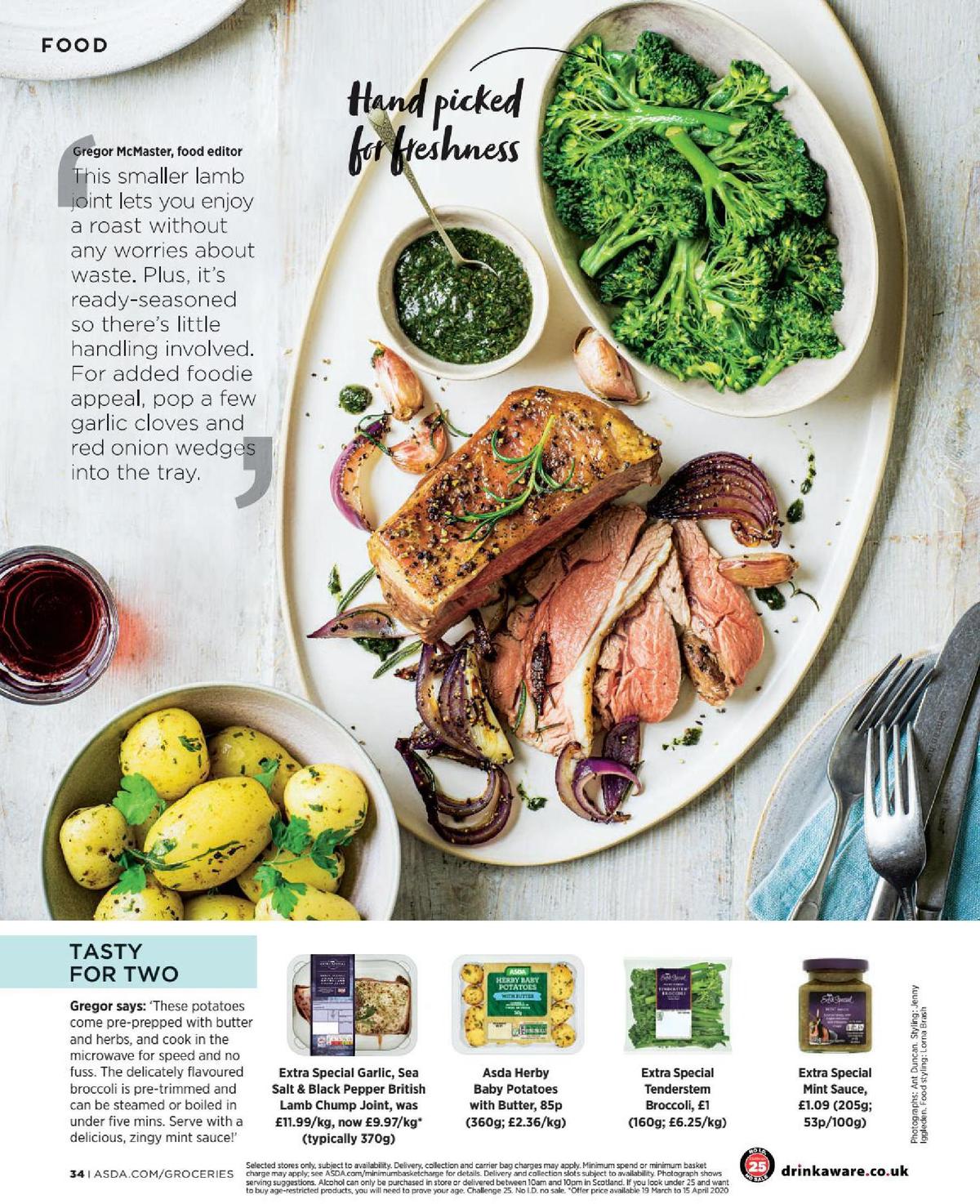 ASDA Magazine Easter Guide Offers from 14 March