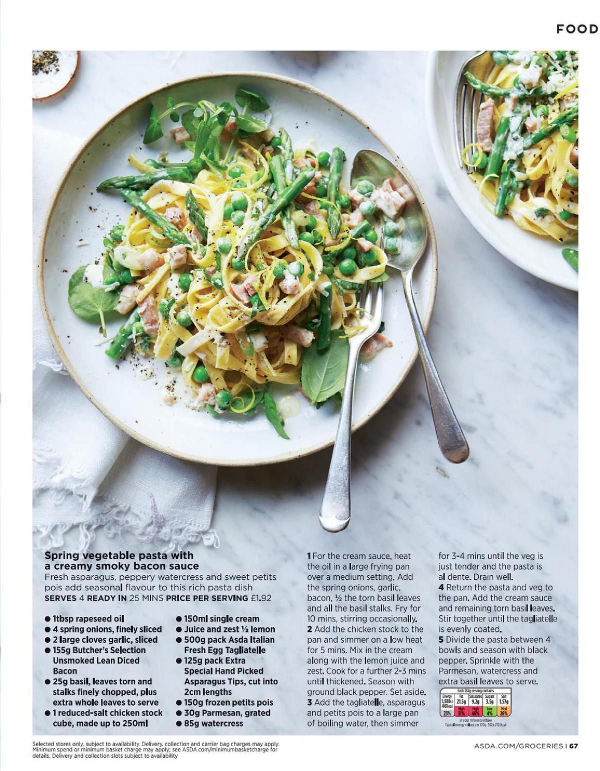 ASDA Magazine Easter Guide Offers from 14 March