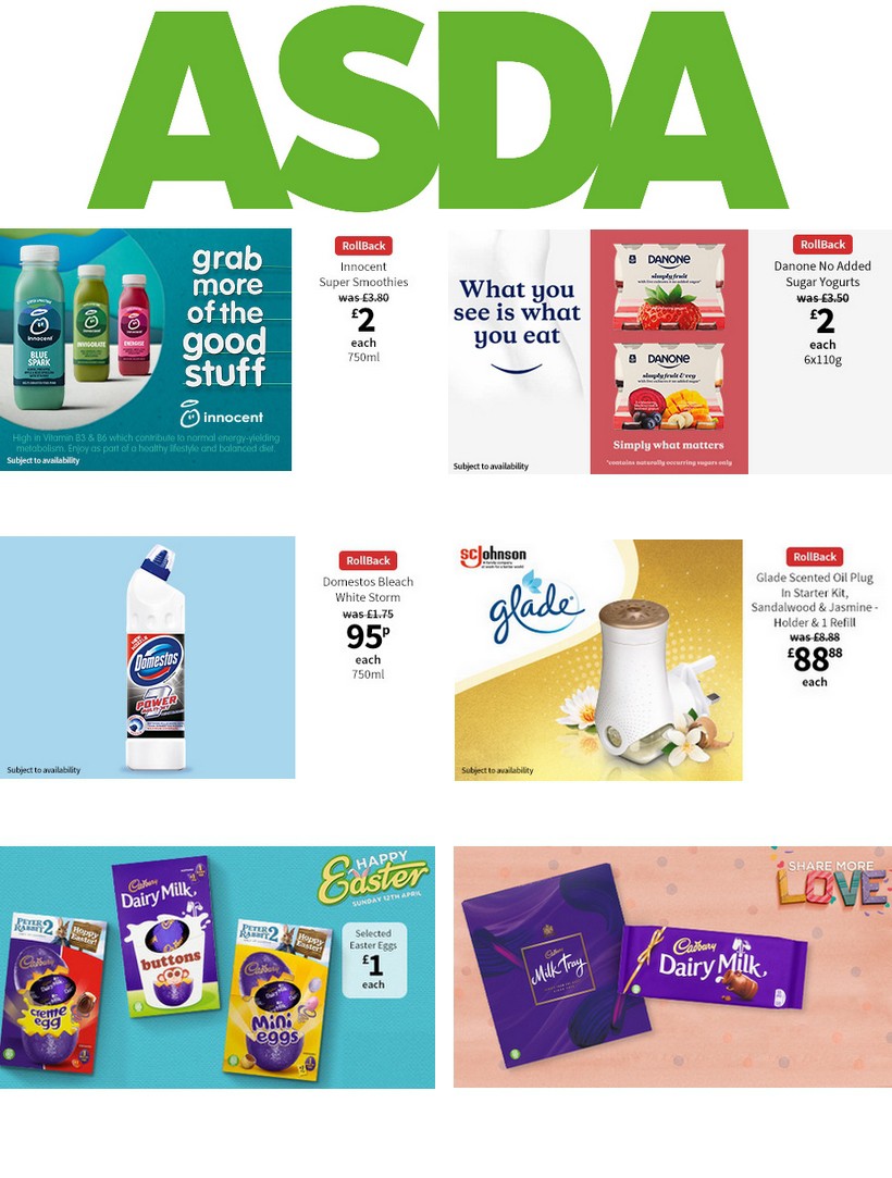 ASDA Offers from 20 March