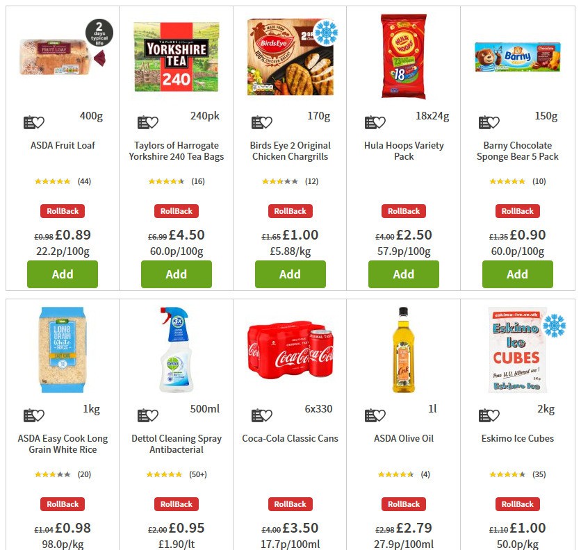 ASDA Offers from 20 March