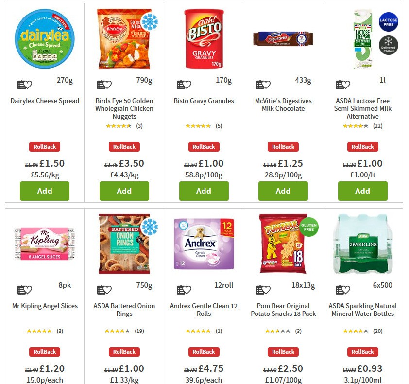 ASDA Offers from 20 March