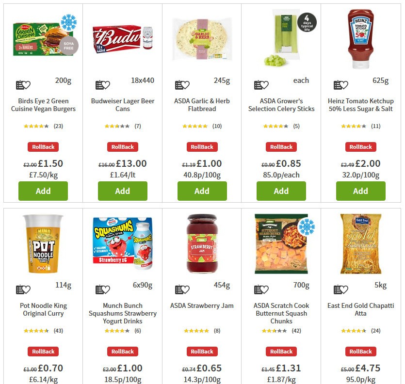 ASDA Offers from 20 March