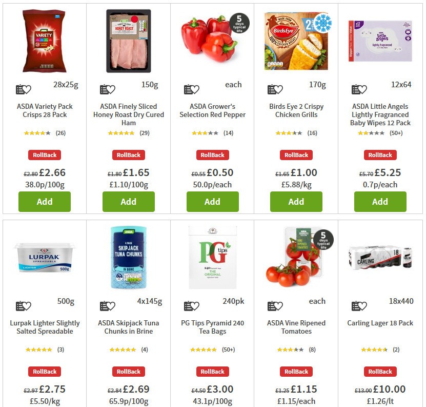 ASDA Offers from 20 March
