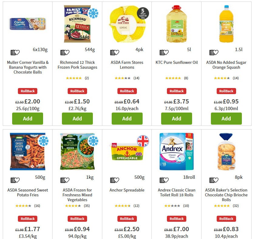 ASDA Offers from 20 March
