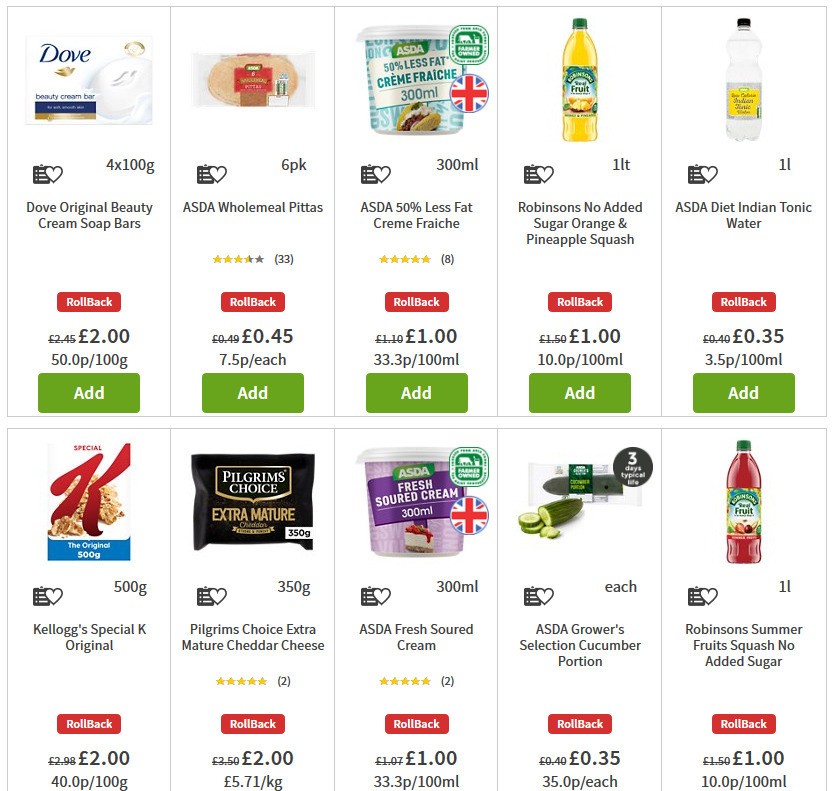 ASDA Offers from 27 March