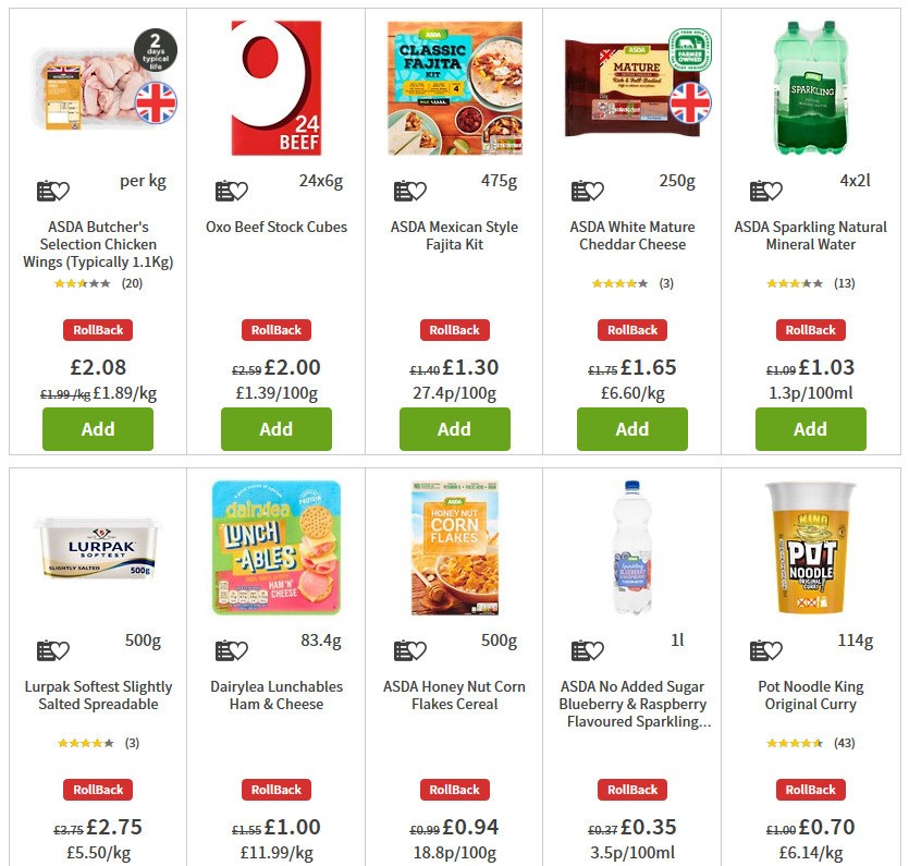 ASDA Offers from 27 March