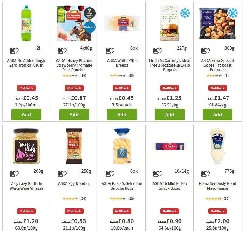 ASDA Offers from 27 March