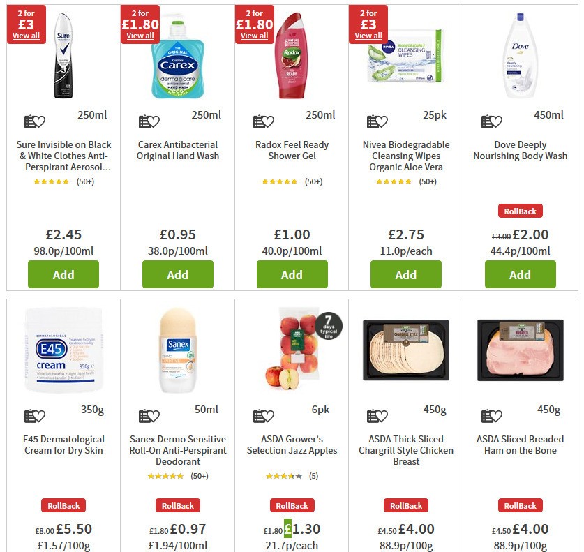 ASDA Offers from 27 March