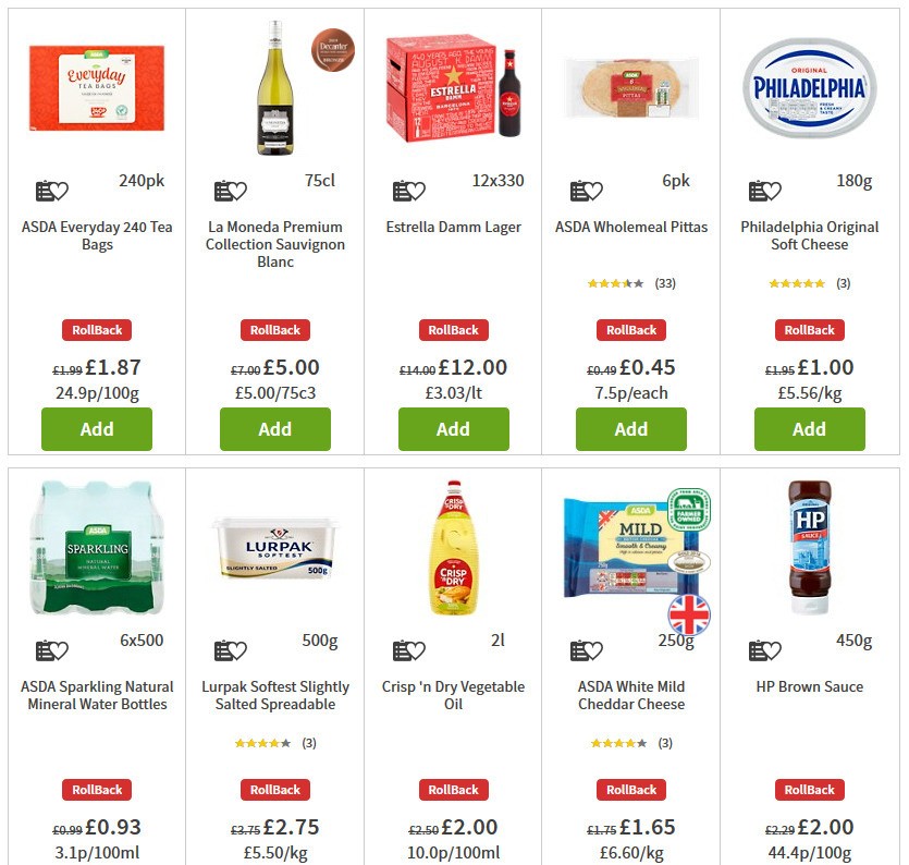 ASDA Offers from 3 April
