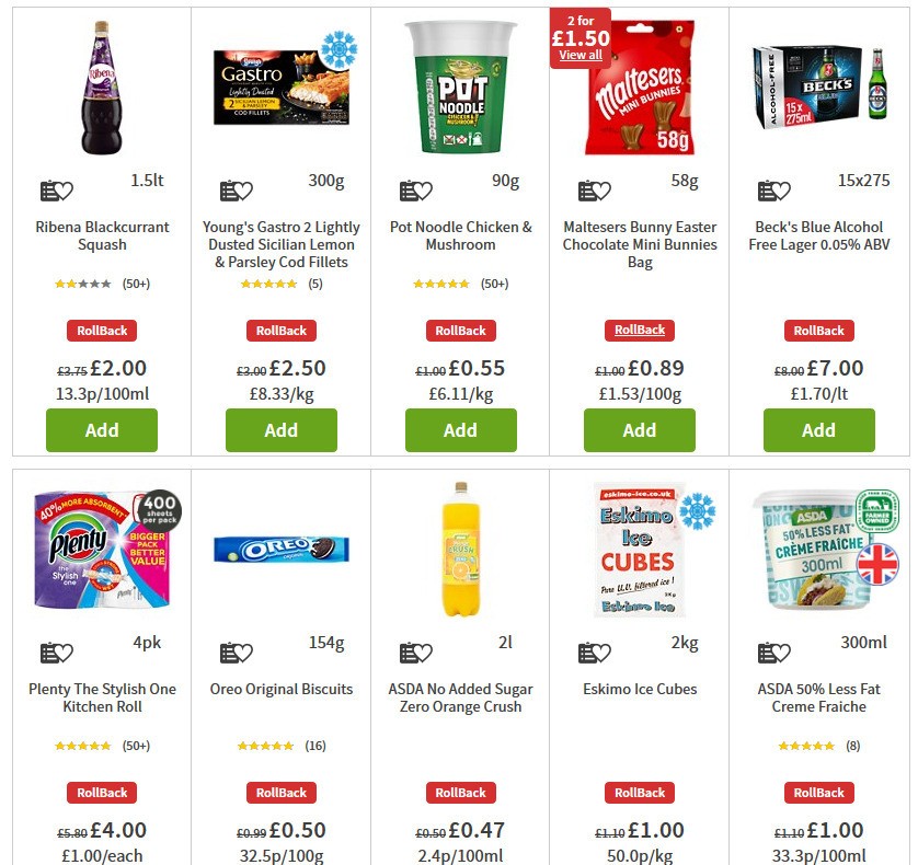 ASDA Offers from 10 April