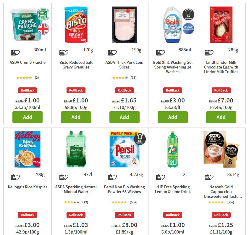 ASDA Offers from 10 April