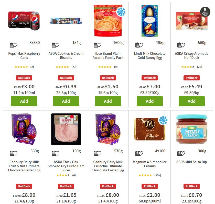 ASDA Offers from 10 April