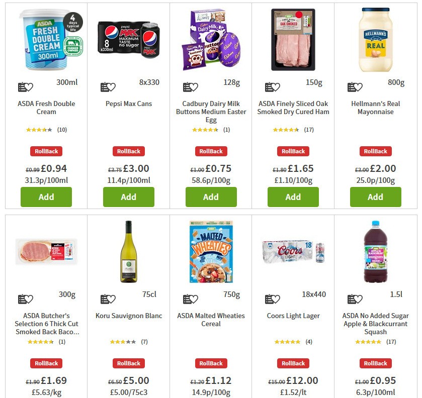 ASDA Offers from 10 April