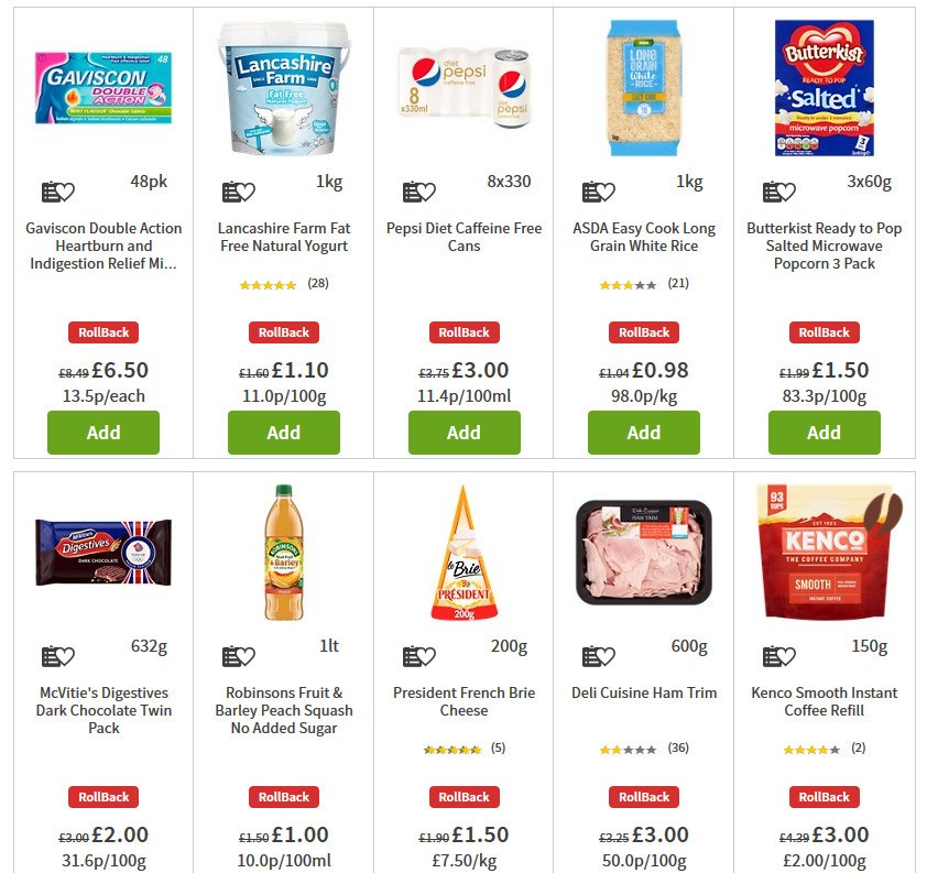 ASDA Offers from 17 April