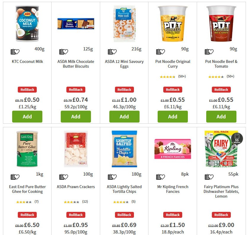 ASDA Offers from 24 April