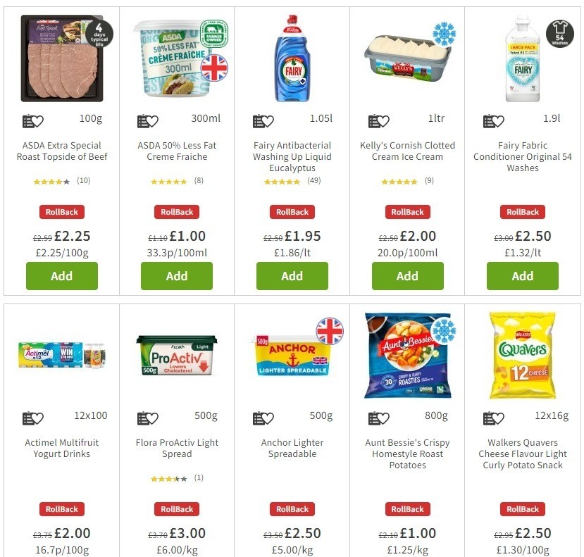 ASDA Offers from 2 May